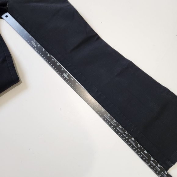 Votre Nom Bootcut Jeans Womens 2 Mid Rise Black Stretch Denim 26 X 31 - Picture 6 of 10